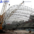 Techo del techo del estadio de gimnasio de armadura de acero prefabricado prefabricado